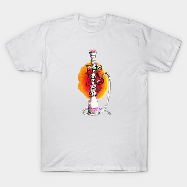 Hookah T-Shirt by Nada's corner